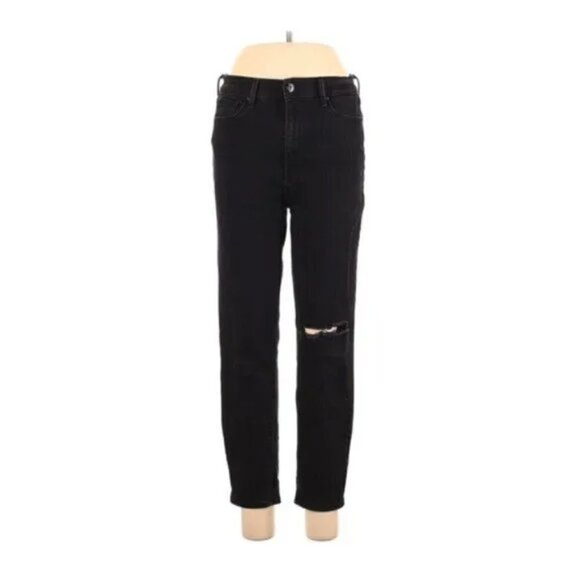 DENIZEN BLACK MOM STRETCH JEANS - Picture 1 of 7